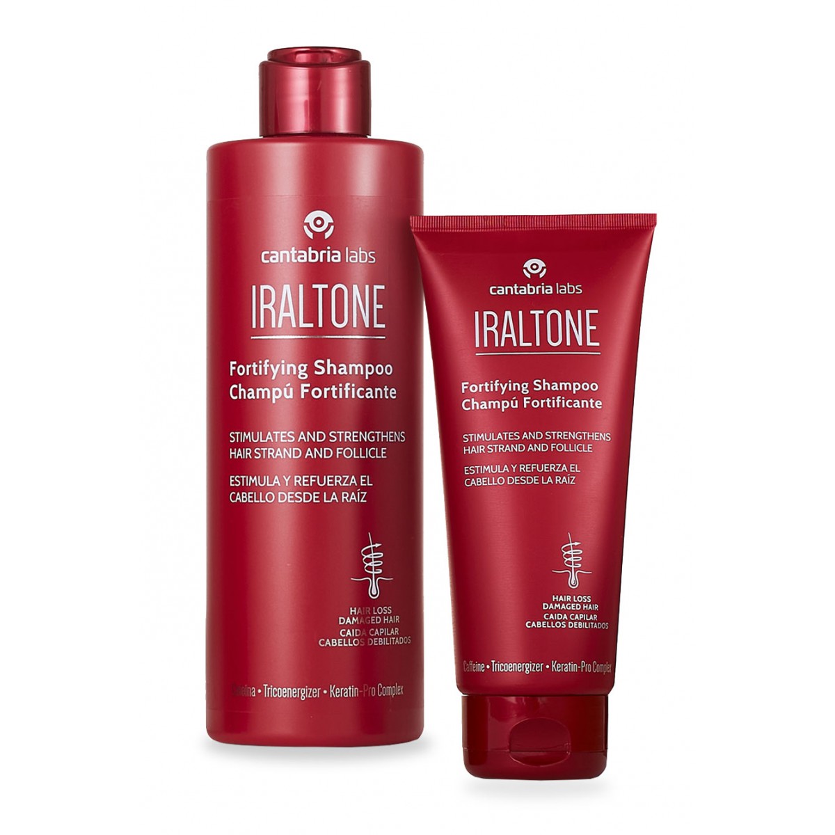 Iraltone champú fortificante 400ml
