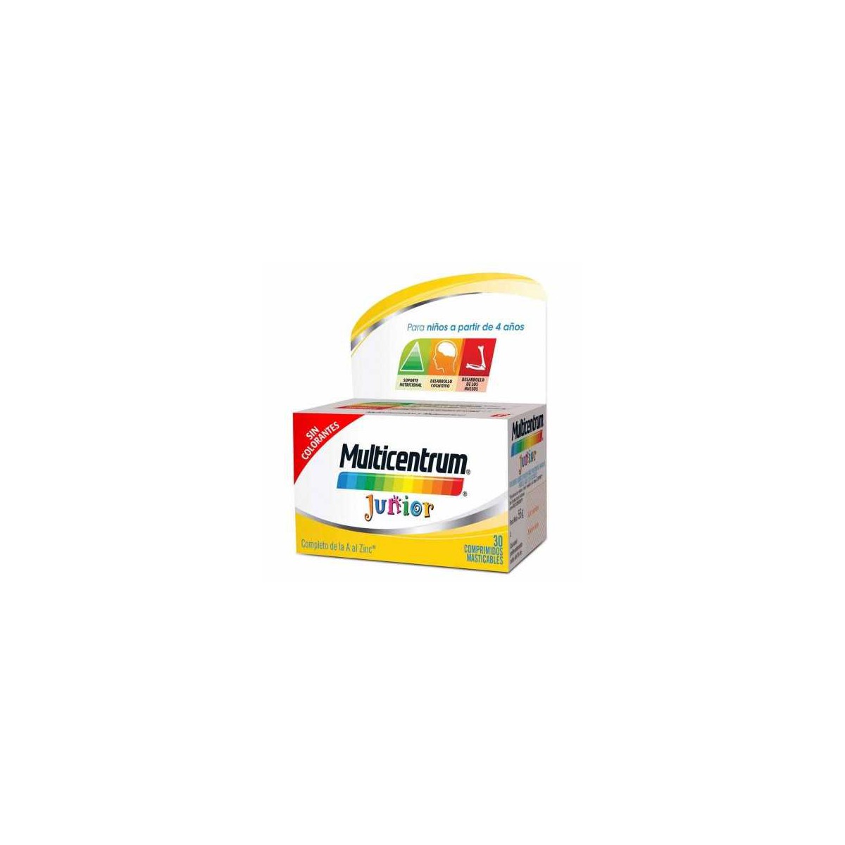 Multicentrum junior 30 comprimidos masticables