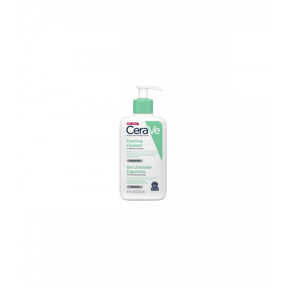 CERAVE Gel Limpiador Espumoso 236ml