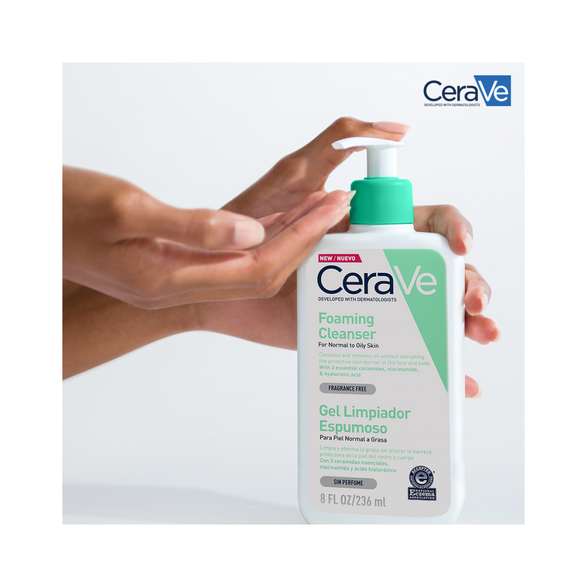 CERAVE Gel Limpiador Espumoso 236ml