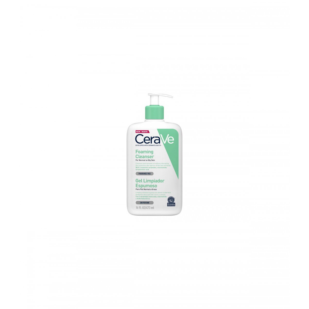 CERAVE Gel Limpiador Espumoso 473ml