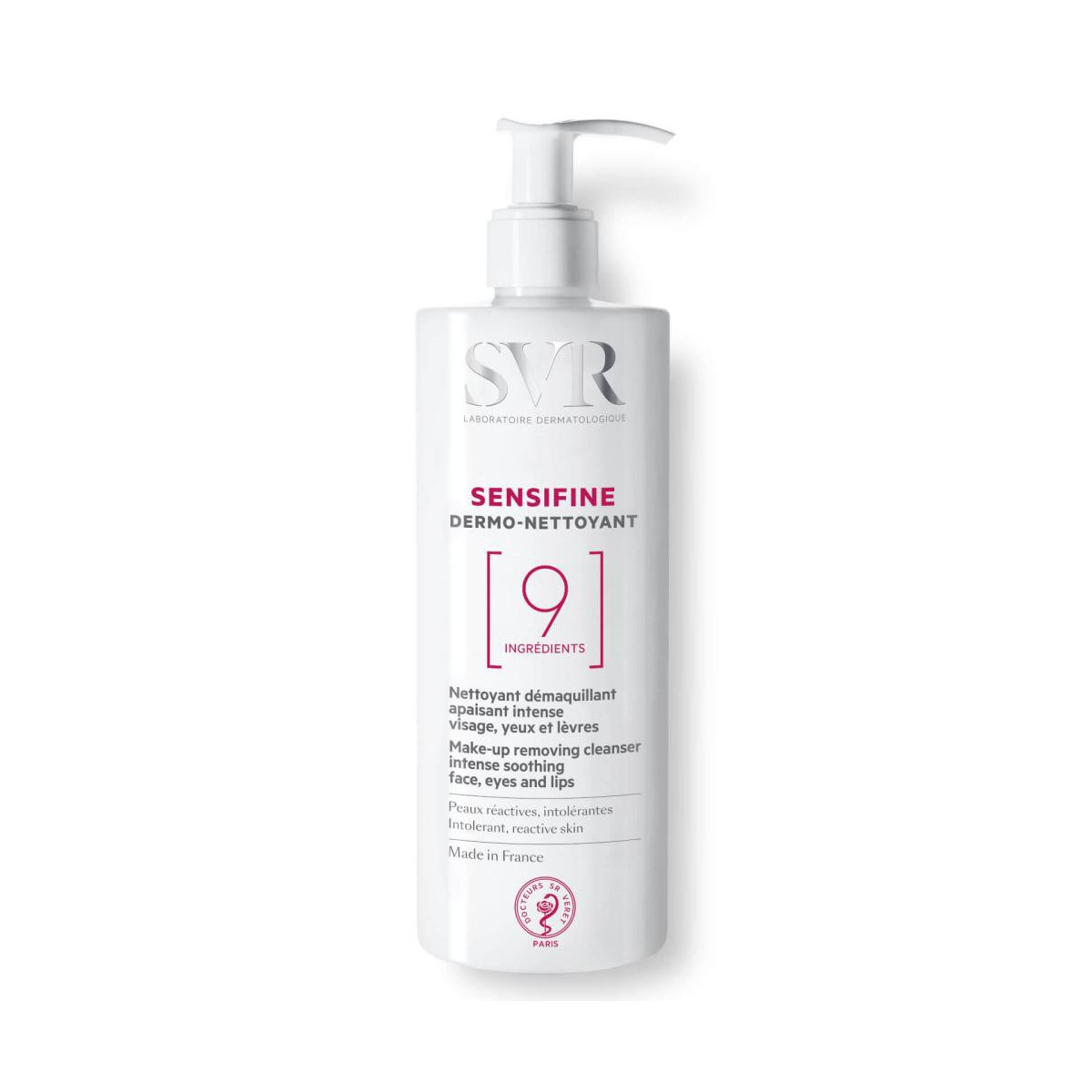 svr sensifine dermo nettoyant 400ml