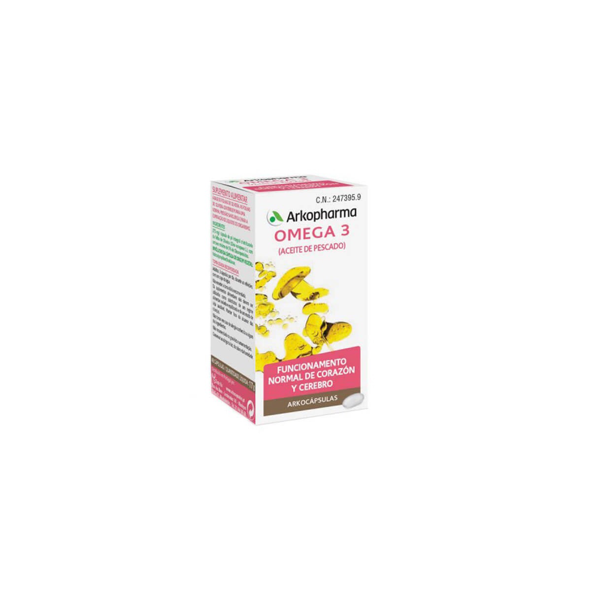 arkopharma omega 3 aceite de pescado 50 capsulas