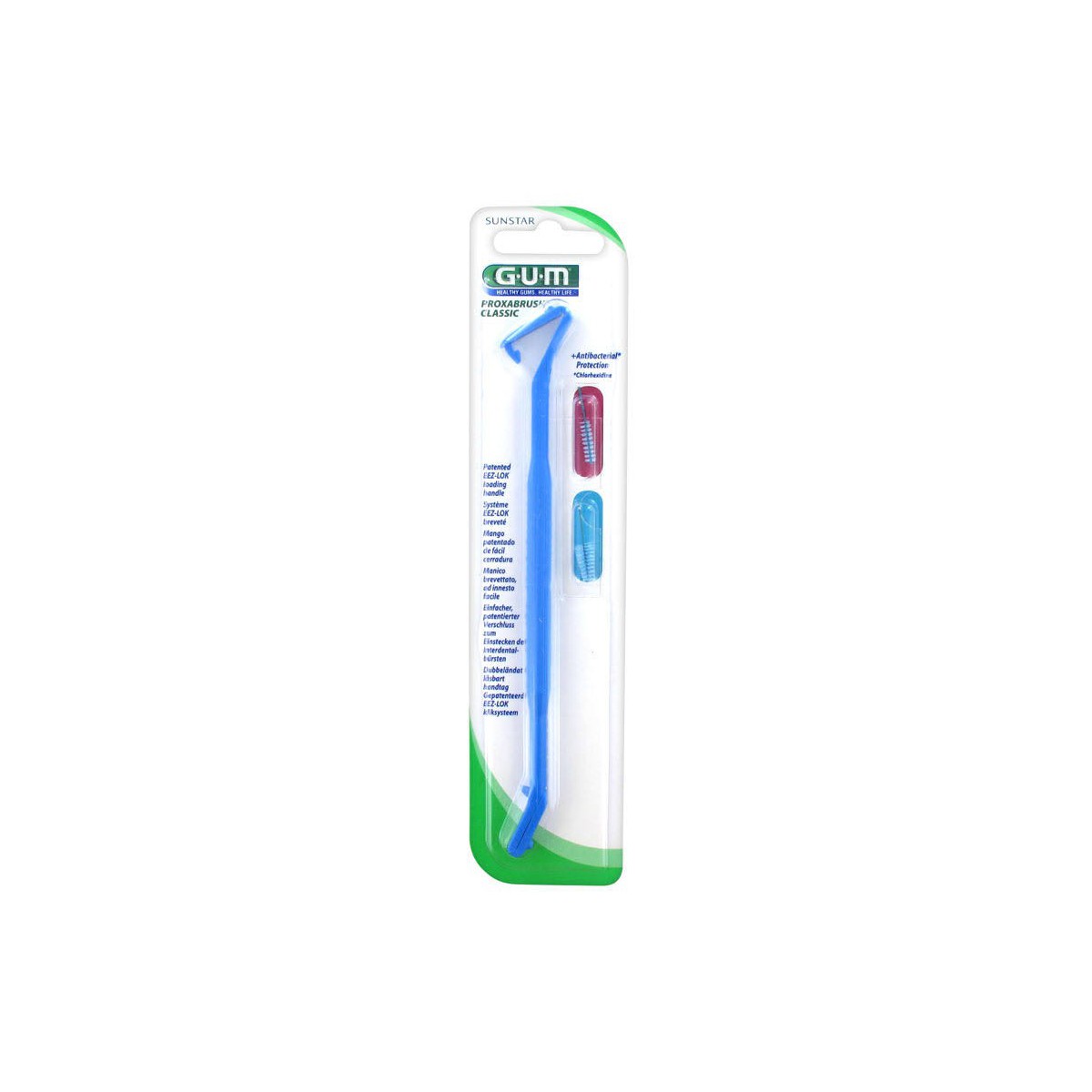 gum proxabrush classic mango portacepillos